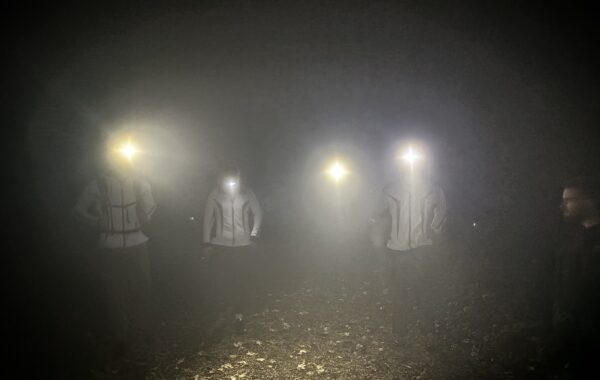 Der Weg nur noch schwer erkennbar